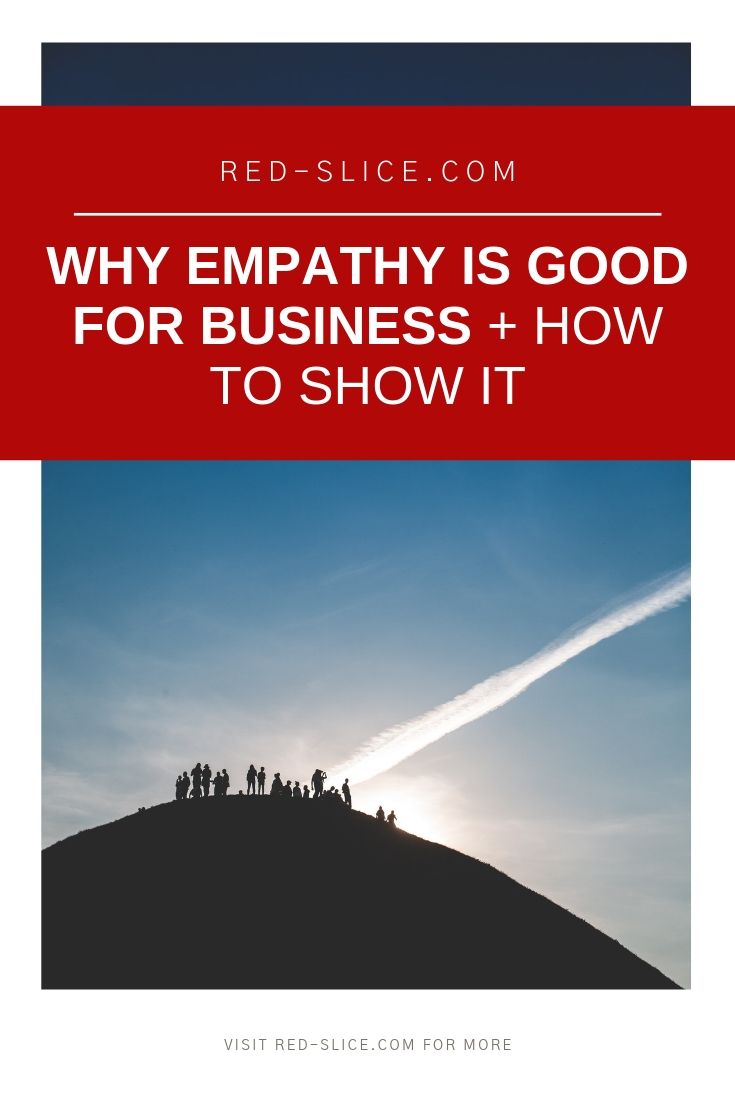 Empathy is good for business! It's just as important as all the marketing tips, hr advice, and other business advice out there. Click through if you'd like to add more empathy to your work!