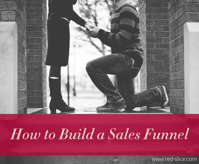 How to Build a Sales Funnel - man proposing